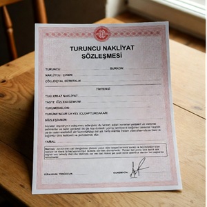 Evden Eve Nakliyat Sözleşmesi